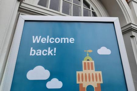 Welcome back