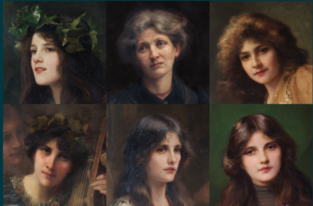 Collection portraits of women by Beatrice Offor