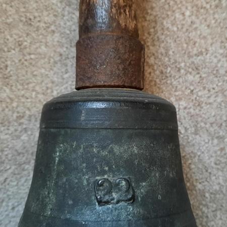 close up of school bell