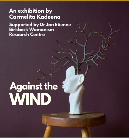 poster advertising against the wind exhibition