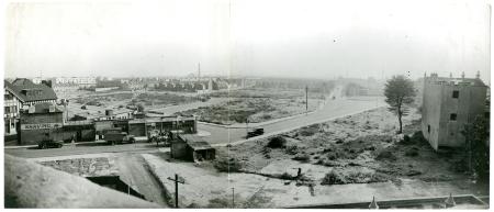 ww2 bomb damage on stoneleigh road area in tottenham 