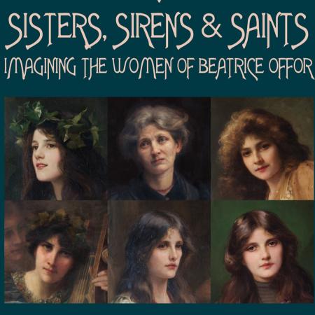 sisters sirens and saints beatrice offor exhibition advert