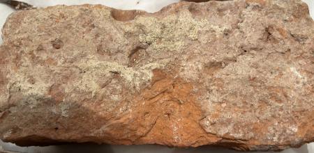 17th century brick with finger marks/indents visible