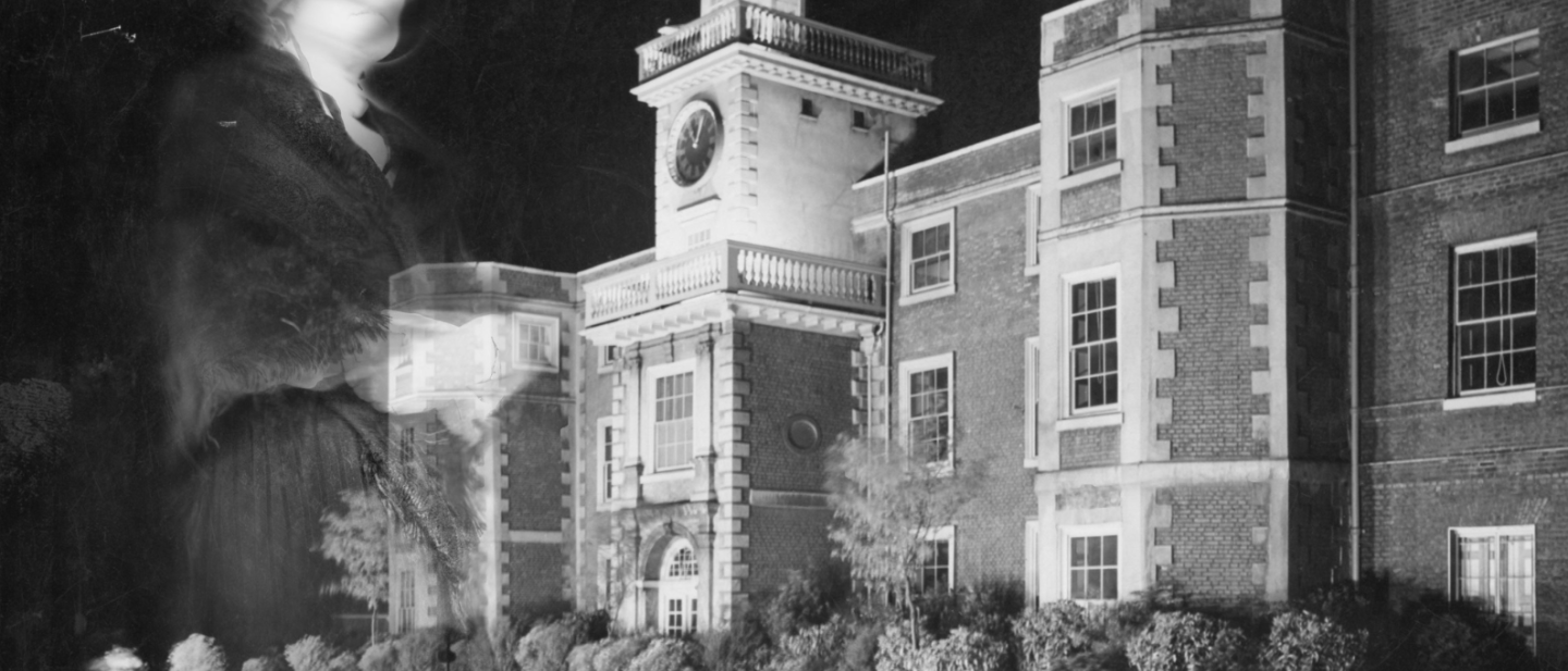 ghostly image of bruce castle