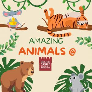 cartoon animal poster