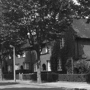 Garden suburb estate pictured in 1974
