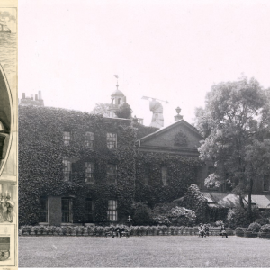 picture of rowland hill and bruce castle in the 19th century